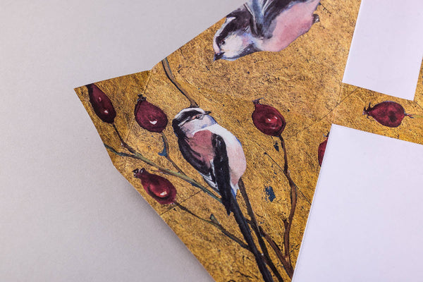Golden Flight Pigeon Folding Letter Set