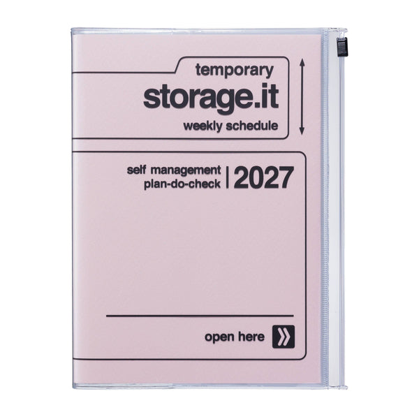 Tiger A5 Weekly Vertical Planner - Sep 2026–Dec 2027