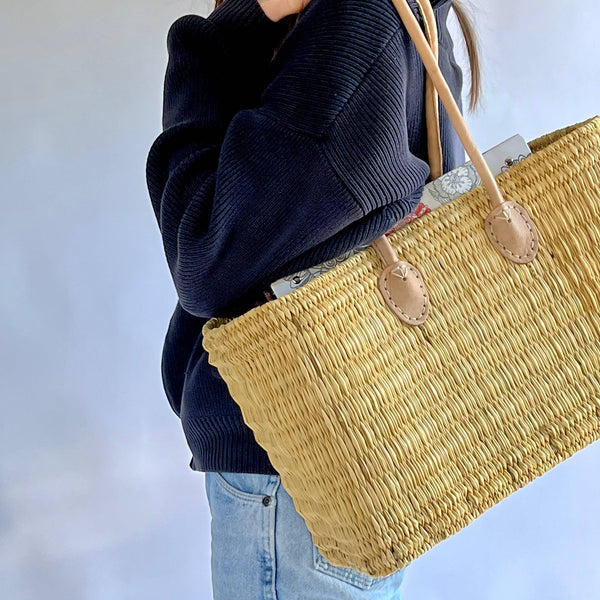Simple Long Handled Tote | Medium