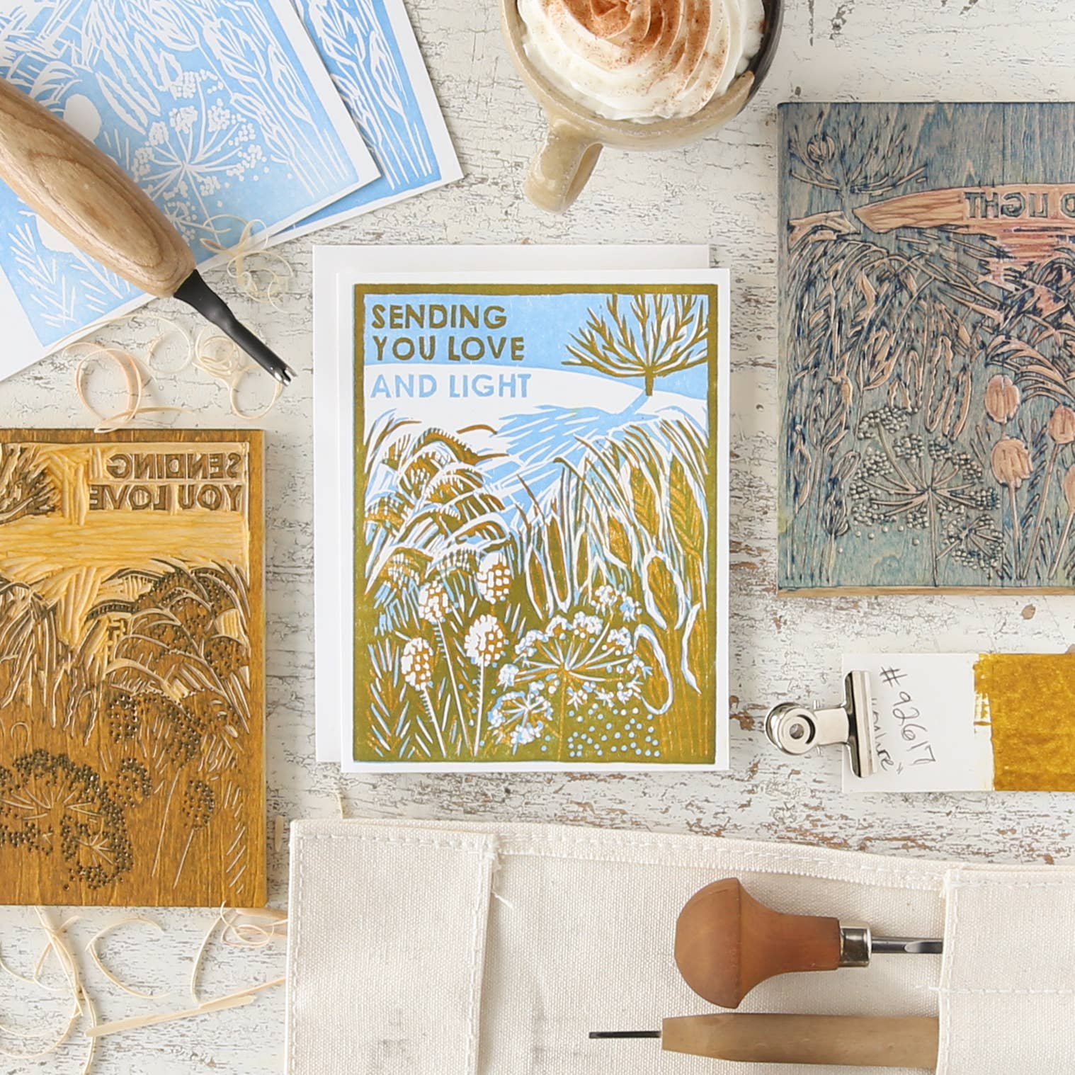 Love and Light (Winter Garden) Card | Boxed Set of Six