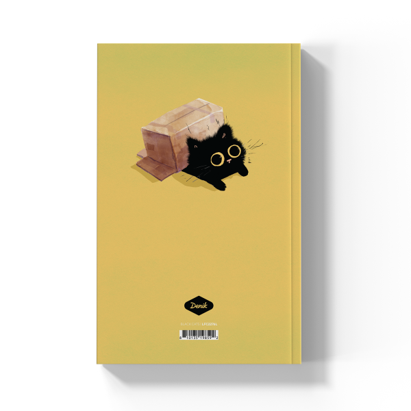 Black Cats Classic Layflat Notebook Journal