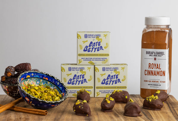 Royal Cinnamon Baklava | Chocolate Covered Dates