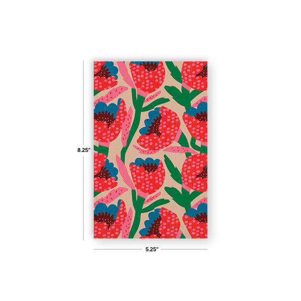 Peony Soft Touch Classic Layflat Notebook