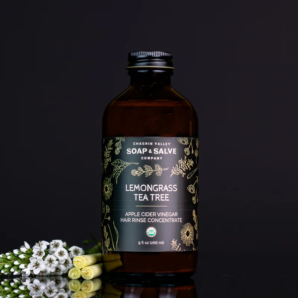 Apple Cider Vinegar Hair Rinse | Lemongrass Tea Tree