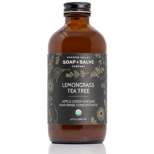 Apple Cider Vinegar Hair Rinse | Lemongrass Tea Tree