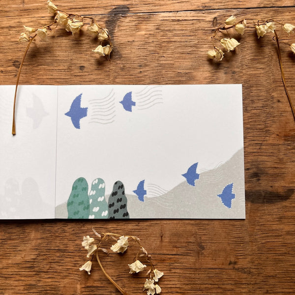 Otegaru Memo Pad- A Spring Stroll