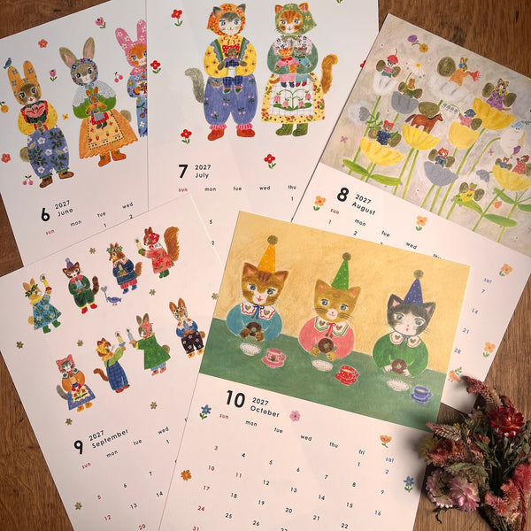 Aiko Fukawa 2027 Calendar
