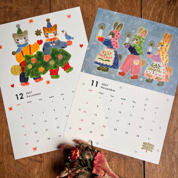 Aiko Fukawa 2027 Calendar
