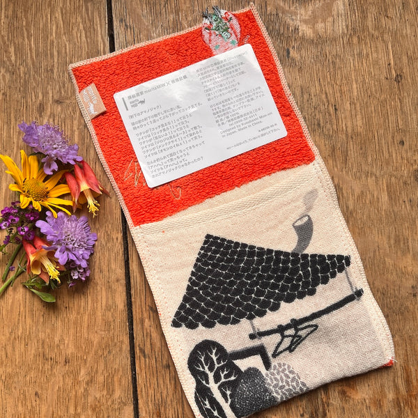 Pouch Handkerchief - Amanojaku Red