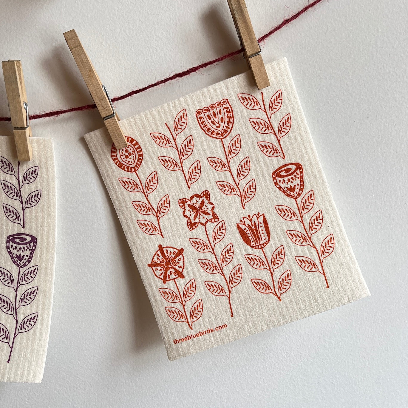 Garden Flowers  Collection | Swedish Dishcloth