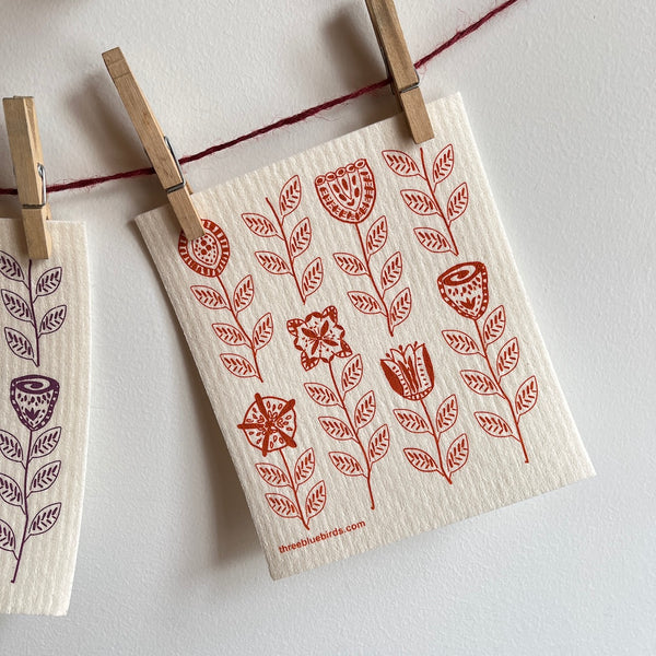 Garden Flowers  Collection | Swedish Dishcloth
