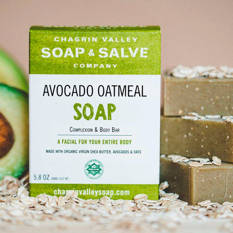 Avocado Ginger Oatmeal Soap