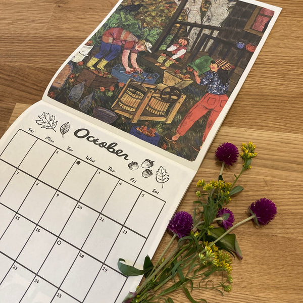 A Year in the Forest | 2024 Wall Calendar