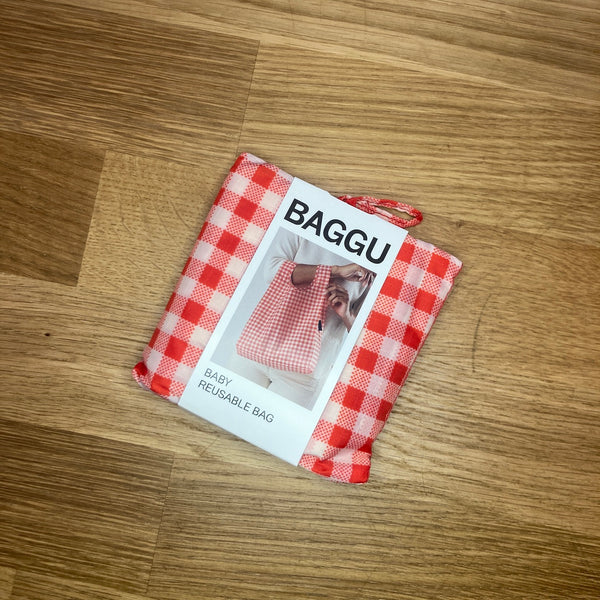 Red Gingham | Baby Baggu
