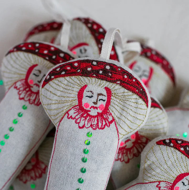 Baby Mushroom | Lavender Scented Ornament