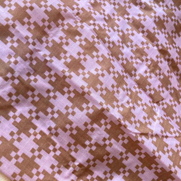 Rose Pixel Gingham | Baby Baggu