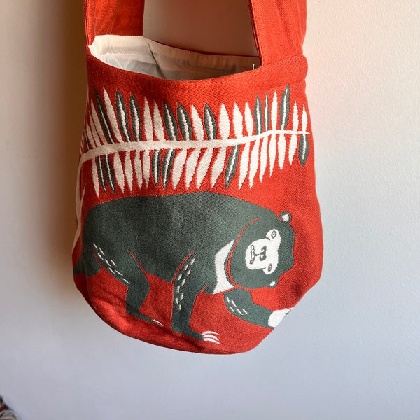 Malay Bear Shoulder Bag | Orange