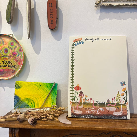 Beauty All Around Notepad