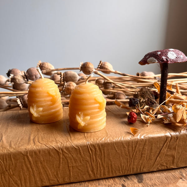 Bee Hive Votive Candle