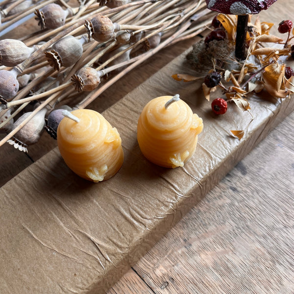 Bee Hive Votive Candle