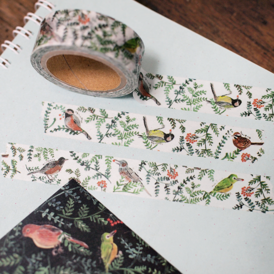 Birds and Nuts | Washi Tape