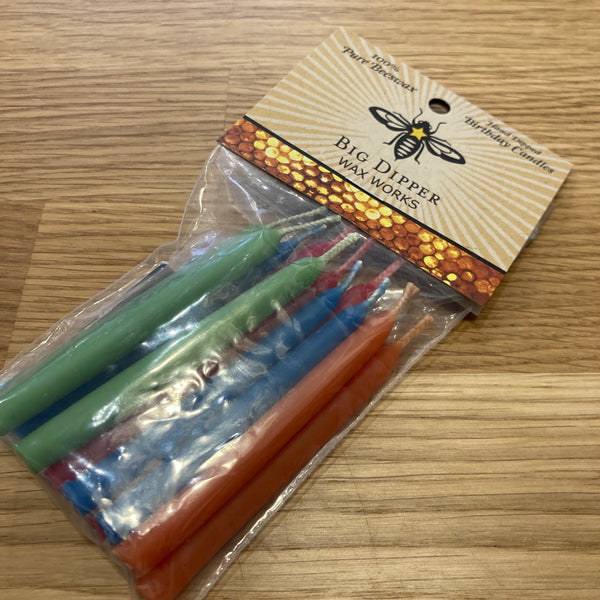 Birthday Candles | Hand Dipped Beeswax