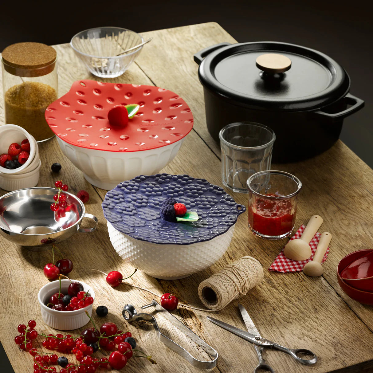 Blackberry Silicone Airtight Lid | 8"