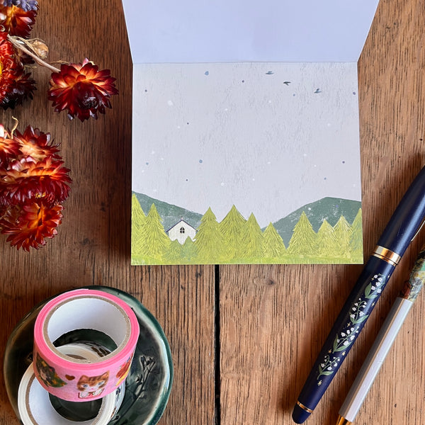 Omori Yuko | Yama Block Memo Pad