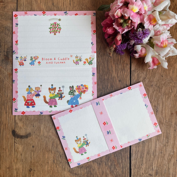 Aiko Fukawa Letter Set - Bloom & Cuddle