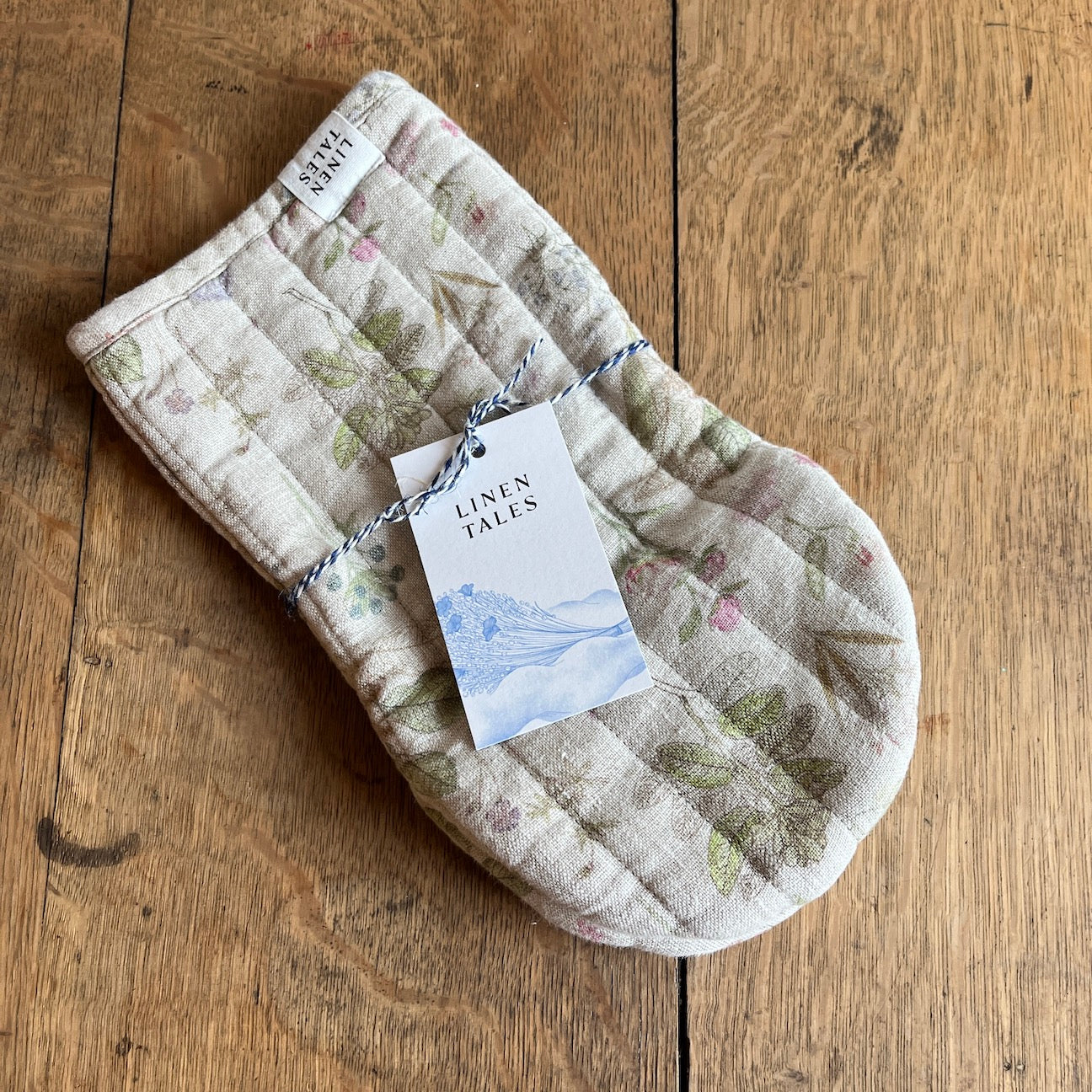 Botany Linen Oven Mitt