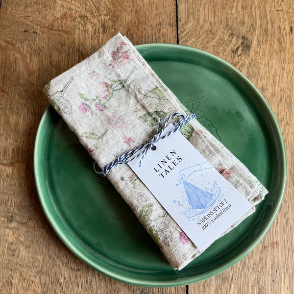 Botany Linen Napkins | Set of 2