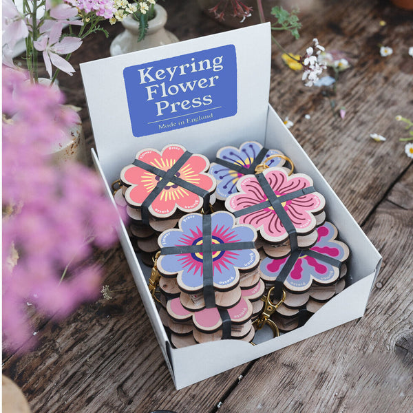 KeyRing Flower Press