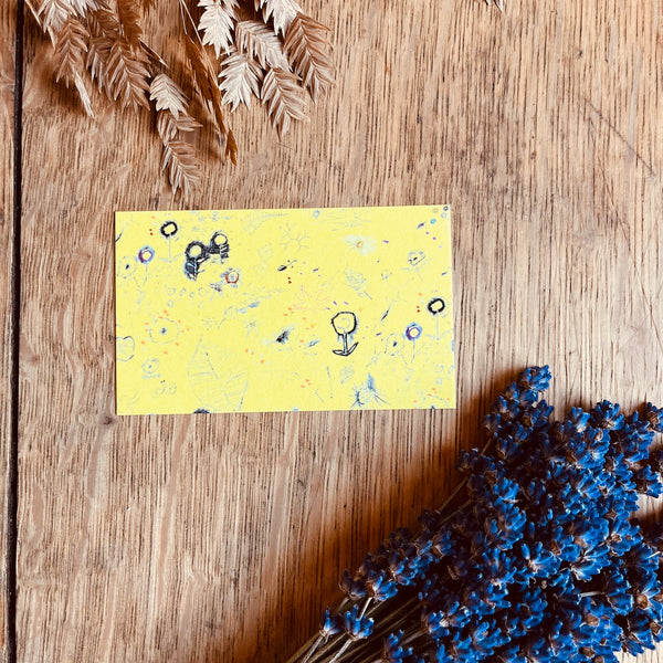 Message Cards | Flower Themed