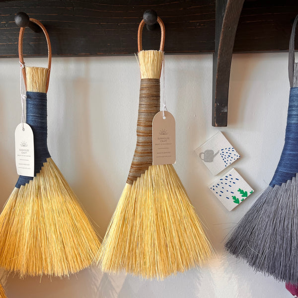 Natural Dye Tampico Wing Brush