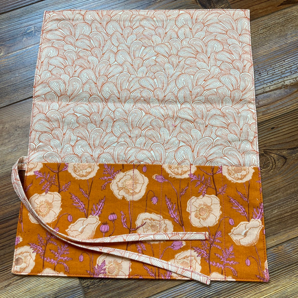 Burgundy Meadow Cutlery Wrap