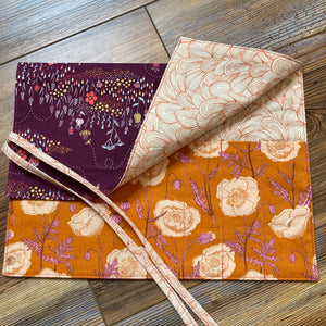 Burgundy Meadow Cutlery Wrap