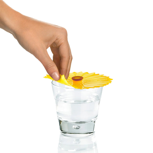 Sunflower Airtight Silicone Lid | Drink Cover