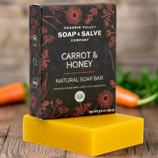 Carrot & Honey Natural Soap Bar