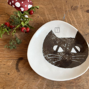 Black Cat Small Plate