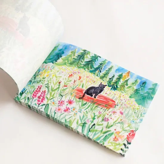 Cat and Field | Notepad