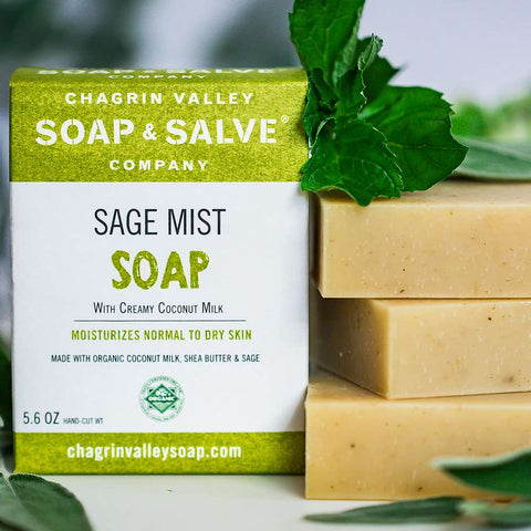 Sage Mist Soap with Creamy Coconut Milk