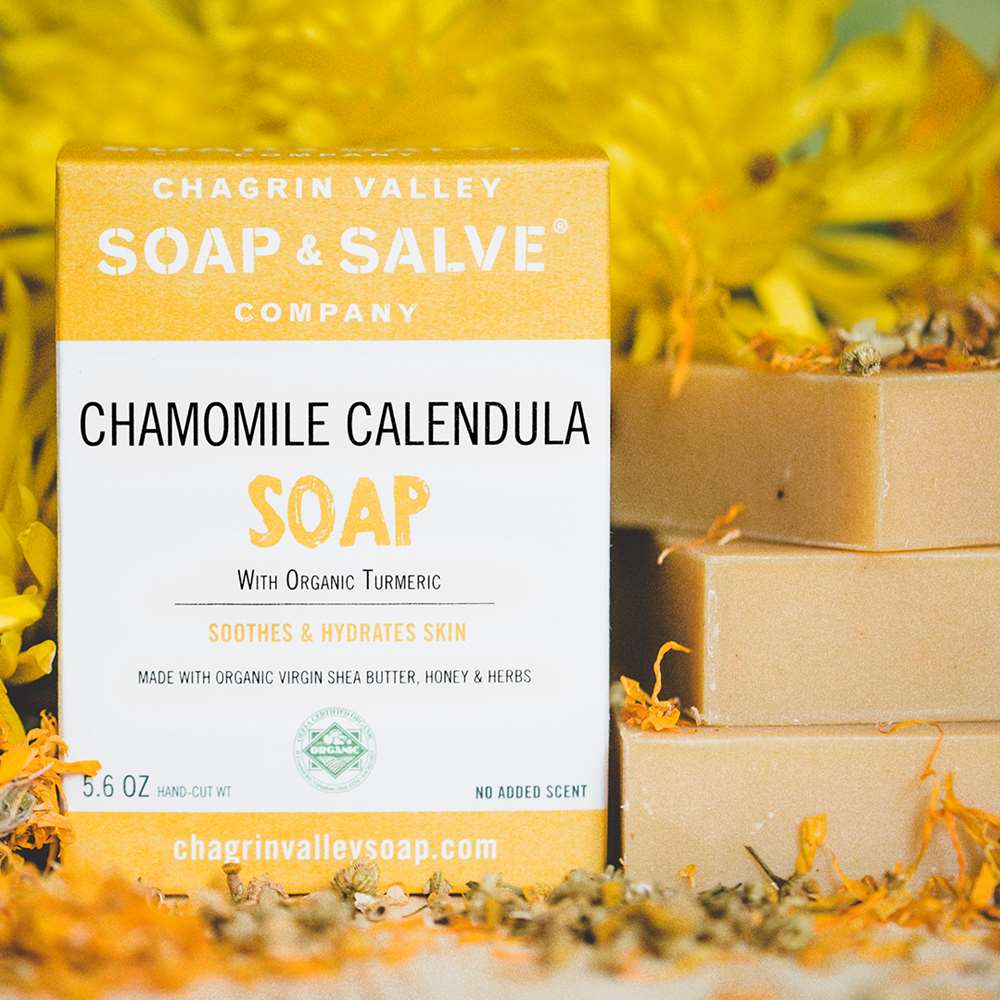 Chamomile Calendula Soap