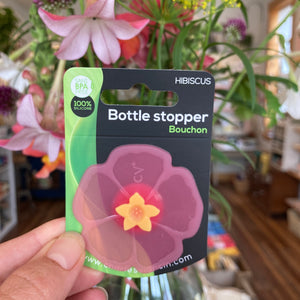 Hibiscus Flower Shaped Bottle Stopper