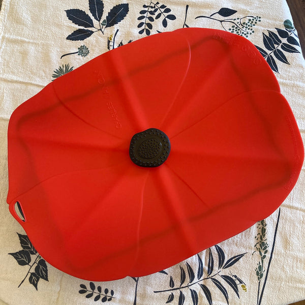 Poppy Oblong Airtight Silicone Lid | 10 x 14"