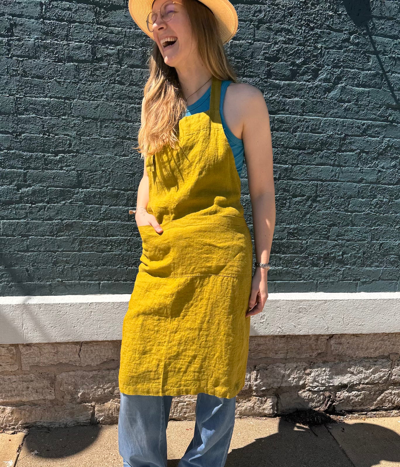 Linen Chef Apron