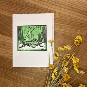 Grasshopper by Anna Julia de Graag | Single Card
