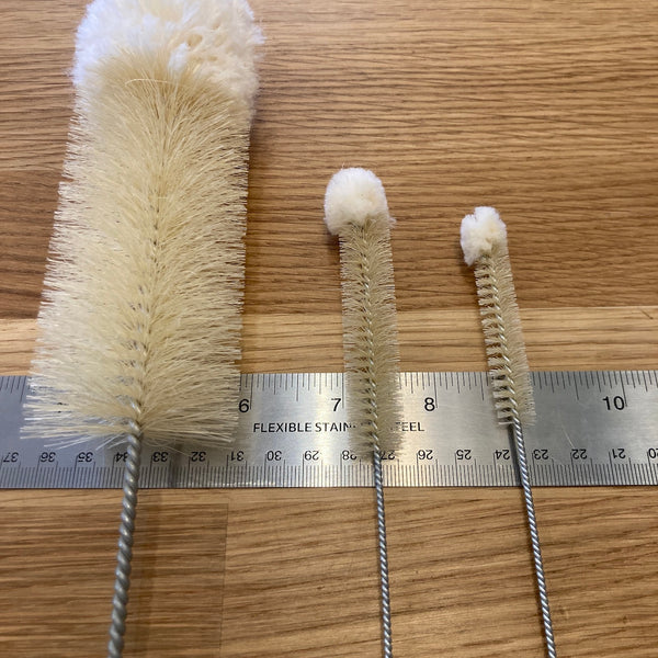 Cleaning Brushes with Wool Tips