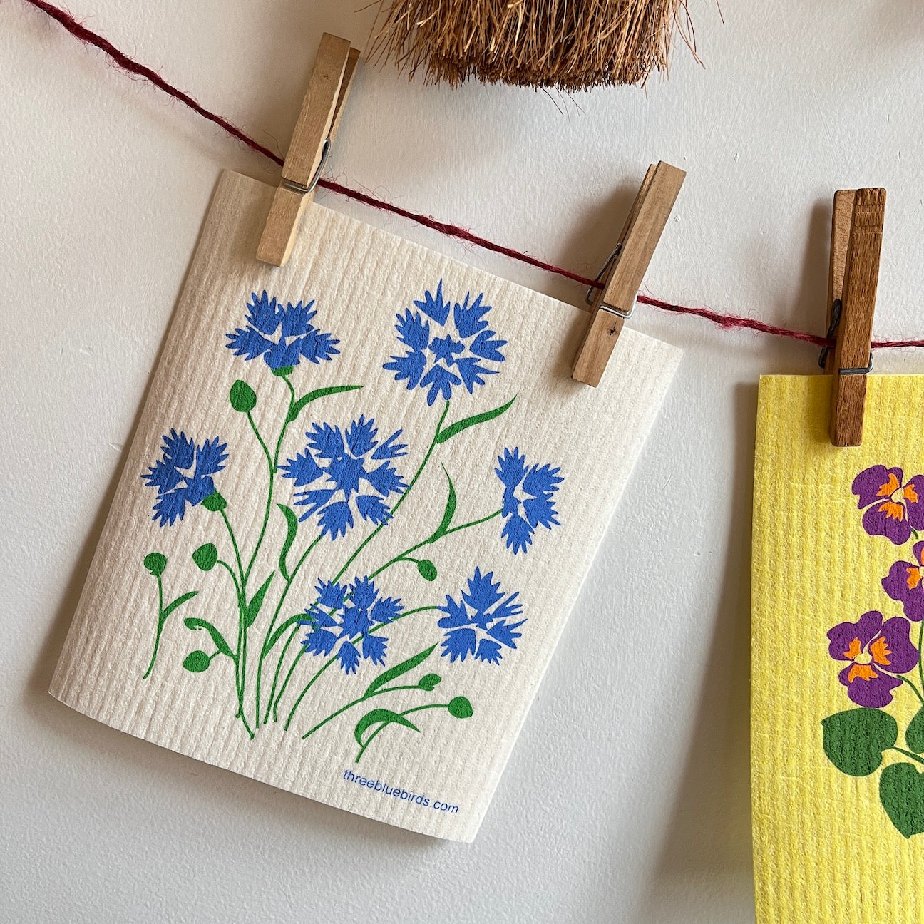 Spring Flowers Collection #1 | Swedish Dishcloth