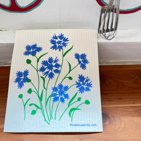 Swedish Dishcloth | Spring Flowers