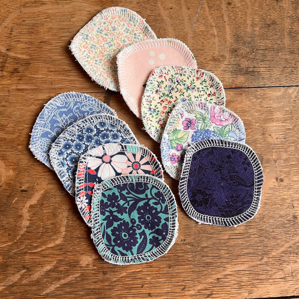 Cotton Rounds | Reusable on Printed Fabric